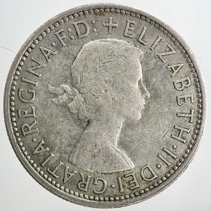 1960 Australia Florin Silver Coin | Fine Collectable Grade | a6738