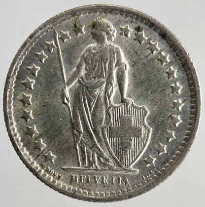 1959 Switzerland Swiss 1/2 Half Franc Silver Coin | Very High Grade
