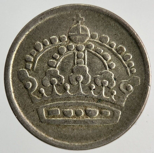 1959 Sweden 10 Ore Silver Coin | Fine Collectable Grade