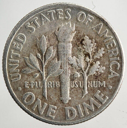 1959 US USA Roosevelt One Dime Silver Coin | Fine Collectable Grade