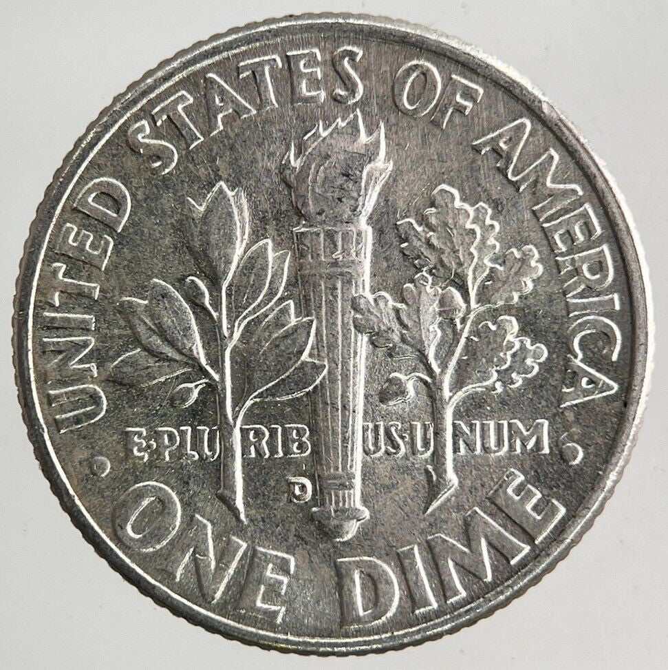 1959-D US USA Roosevelt Dime Silver Coin | Very High Grade