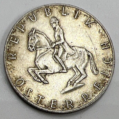 1960 5 Shillings Austria Silver Coin | Collectable Grade | a599