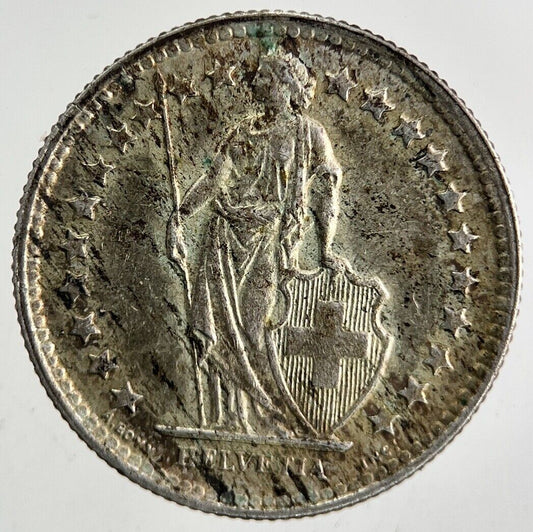 1959 Switzerland Swiss 1/2 Half Franc Silver Coin | Very High Grade