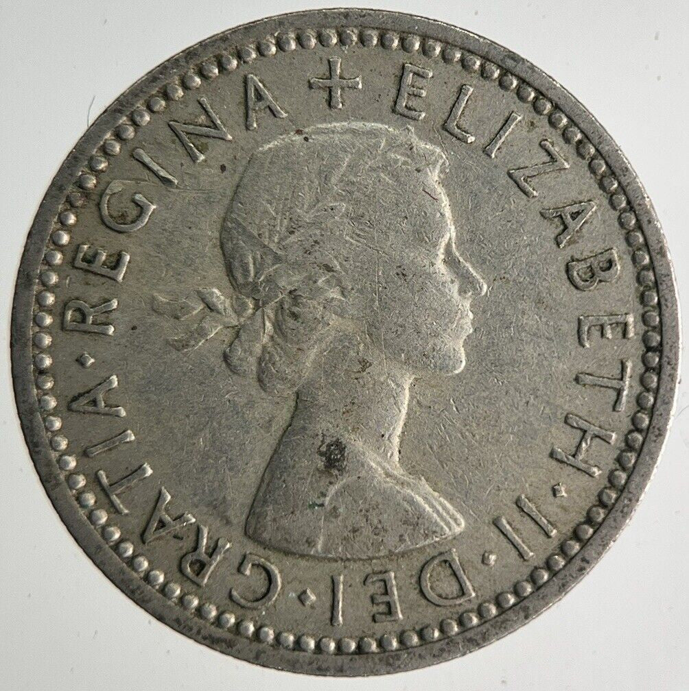1960 Elizabeth II 2nd Sixpence Coin | Fine Collectable Grade