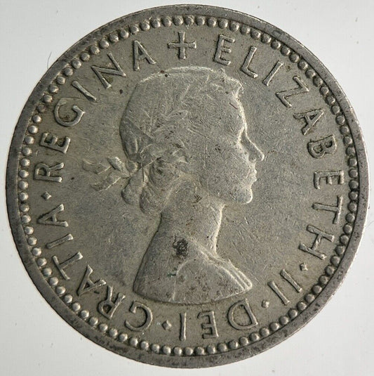 1960 Elizabeth II 2nd Sixpence Coin | Fine Collectable Grade