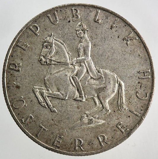 1960 Austria 5 Schilling Silver Coin | Fine Collectable Grade