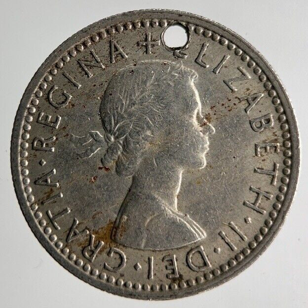 1960 Elizabeth II 2nd Sixpence Coin | Fine Collectable Grade