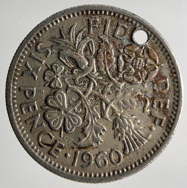 1960 Elizabeth II 2nd Sixpence Coin | Fine Collectable Grade