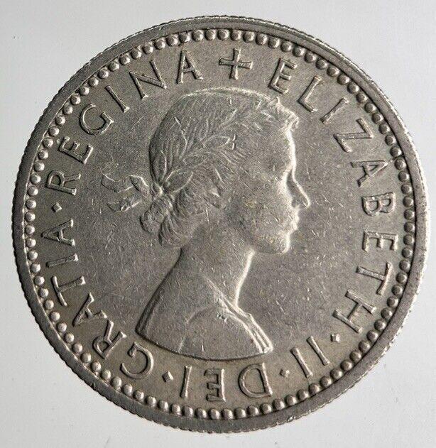 1960 Elizabeth II 2nd Sixpence Coin | Fine Collectable Grade