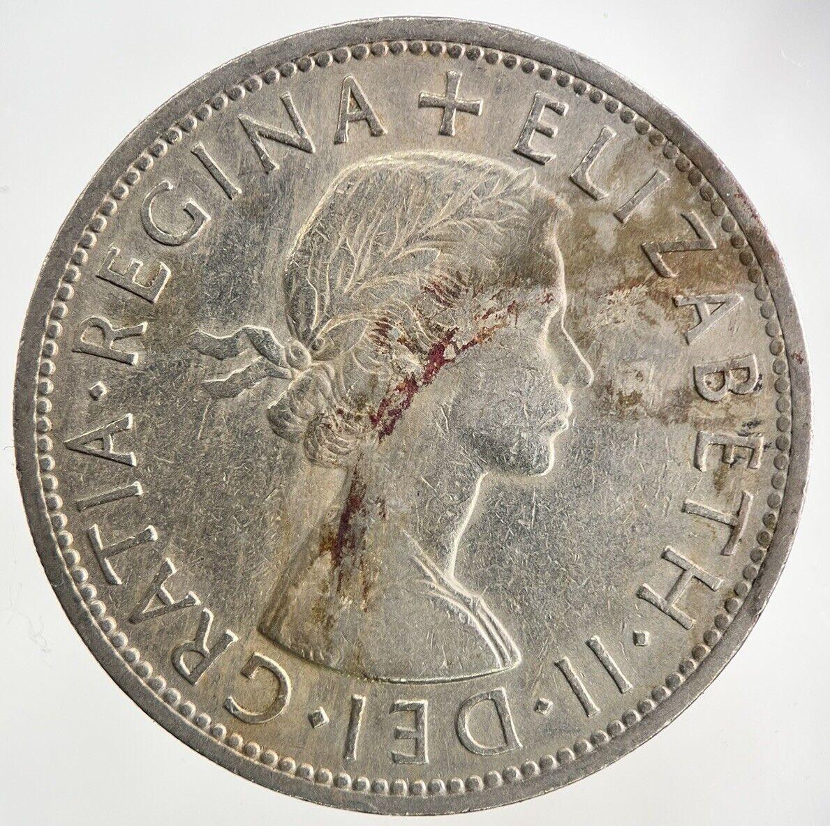 1960 Elizabeth II 2nd Half-Crown Coin | Fine Collectable Grade