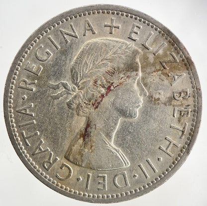 1960 Elizabeth II 2nd Half-Crown Coin | Fine Collectable Grade