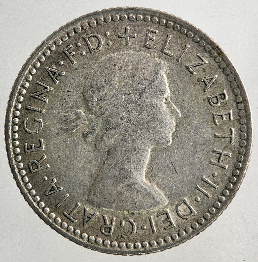 1960 Australia Sixpence Silver Coin | Fine Collectable Grade
