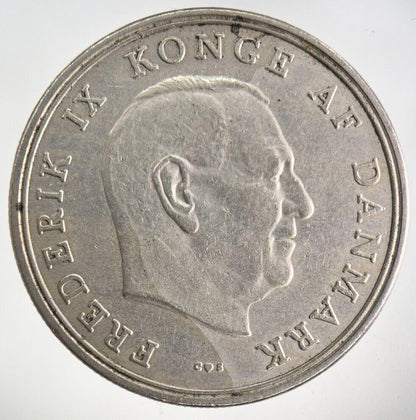 1960 Denmark 5 Kroner Coin | Fine Collectable Grade