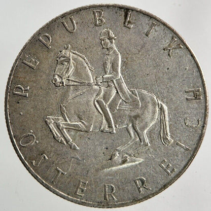 1960 Austria 5 Schilling Silver Coin | Fine Collectable Grade