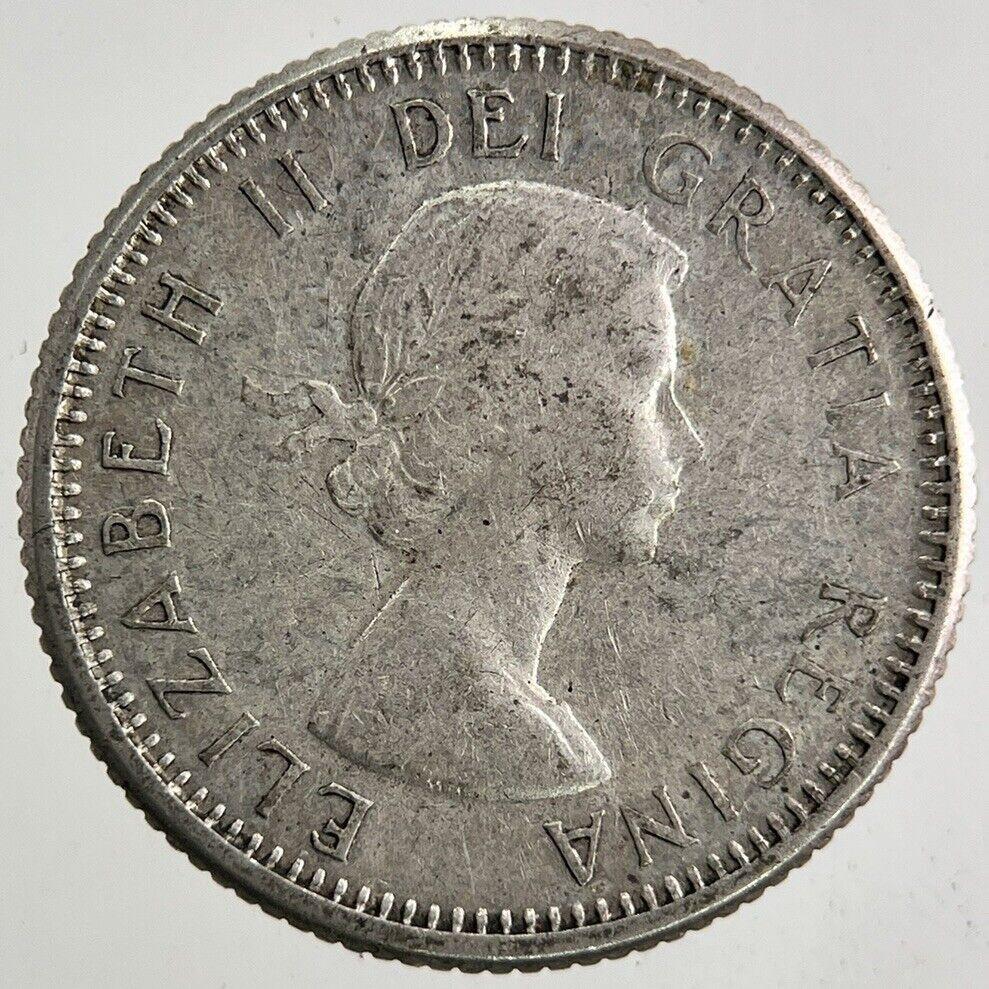 1960 Canada 10 Cents Silver Coin | Fine Collectable Grade