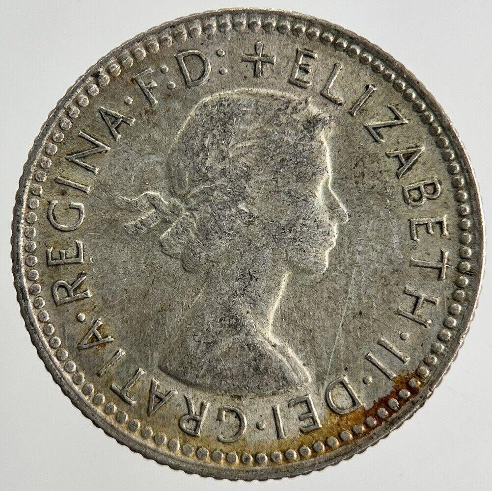 1960 Australia Silver Sixpence Coin | Fine Collectable Grade