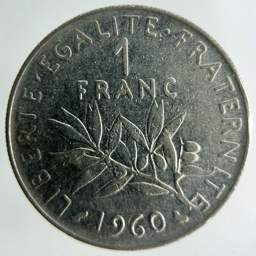 1960 France 1 Franc Coin | Fine Collectable Grade