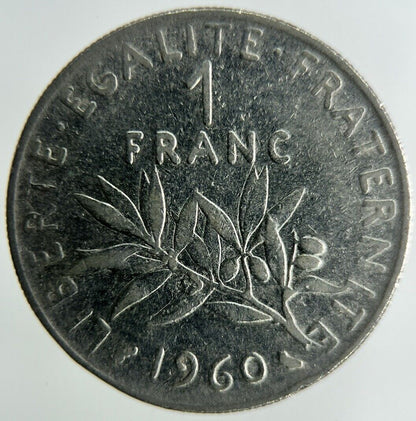 1960 France 1 Franc Coin | Fine Collectable Grade