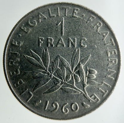 1960 France 1 Franc Coin | Fine Collectable Grade
