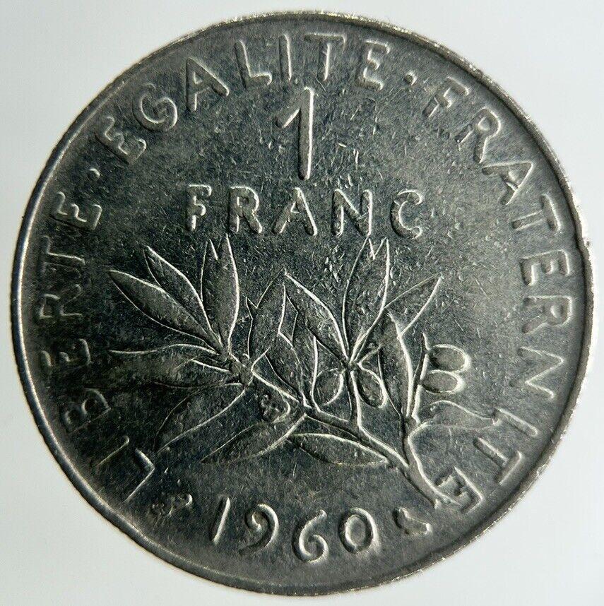 1960 France 1 Franc Coin | Fine Collectable Grade