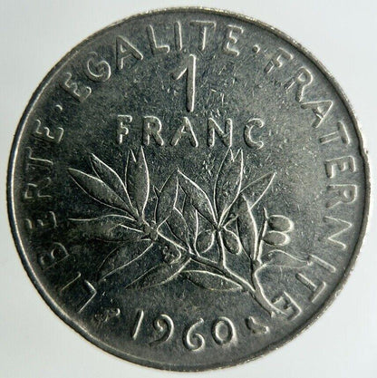 1960 France 1 Franc Coin | Fine Collectable Grade