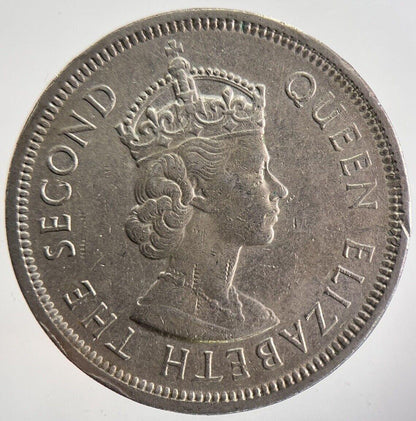 1960 Hong Kong 1 One Dollar Coin | Very High Grade | a4780