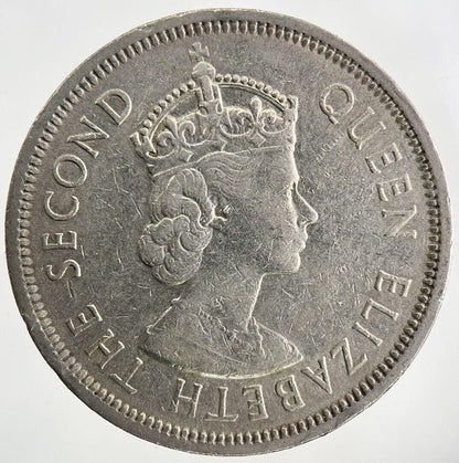 1960 Hong Kong 1 Dollar Coin | Fine Collectable Grade