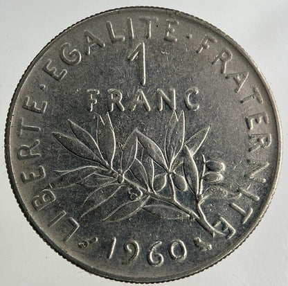 1960 France 1 Franc Coin | Fine Collectable Grade
