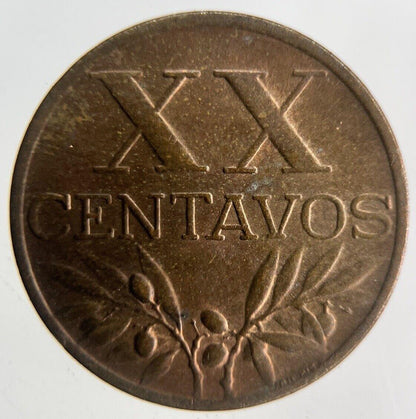 1960 Portugal XX 20 Centavos Coin | Fine Collectable Grade