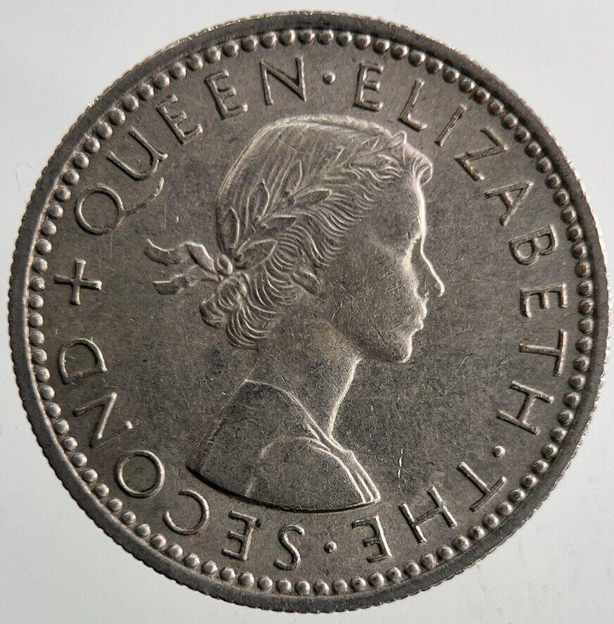 1960 New Zealand Sixpence Coin | Very High Grade