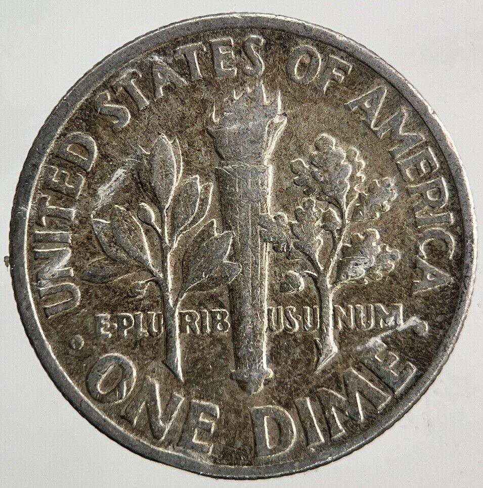 1960 US USA Roosevelt Dime Silver Coin | Fine Collectable Grade