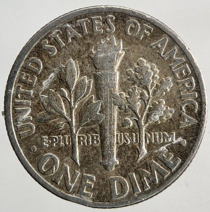 1960 US USA Roosevelt Dime Silver Coin | Fine Collectable Grade