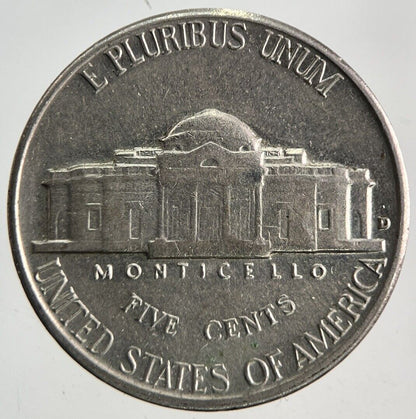 1960 US USA Jefferson Nickel Coin | Fine Collectable Grade