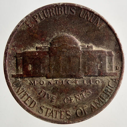 1960 US USA Jefferson Nickel 5 Cents Coin | Collectable Grade