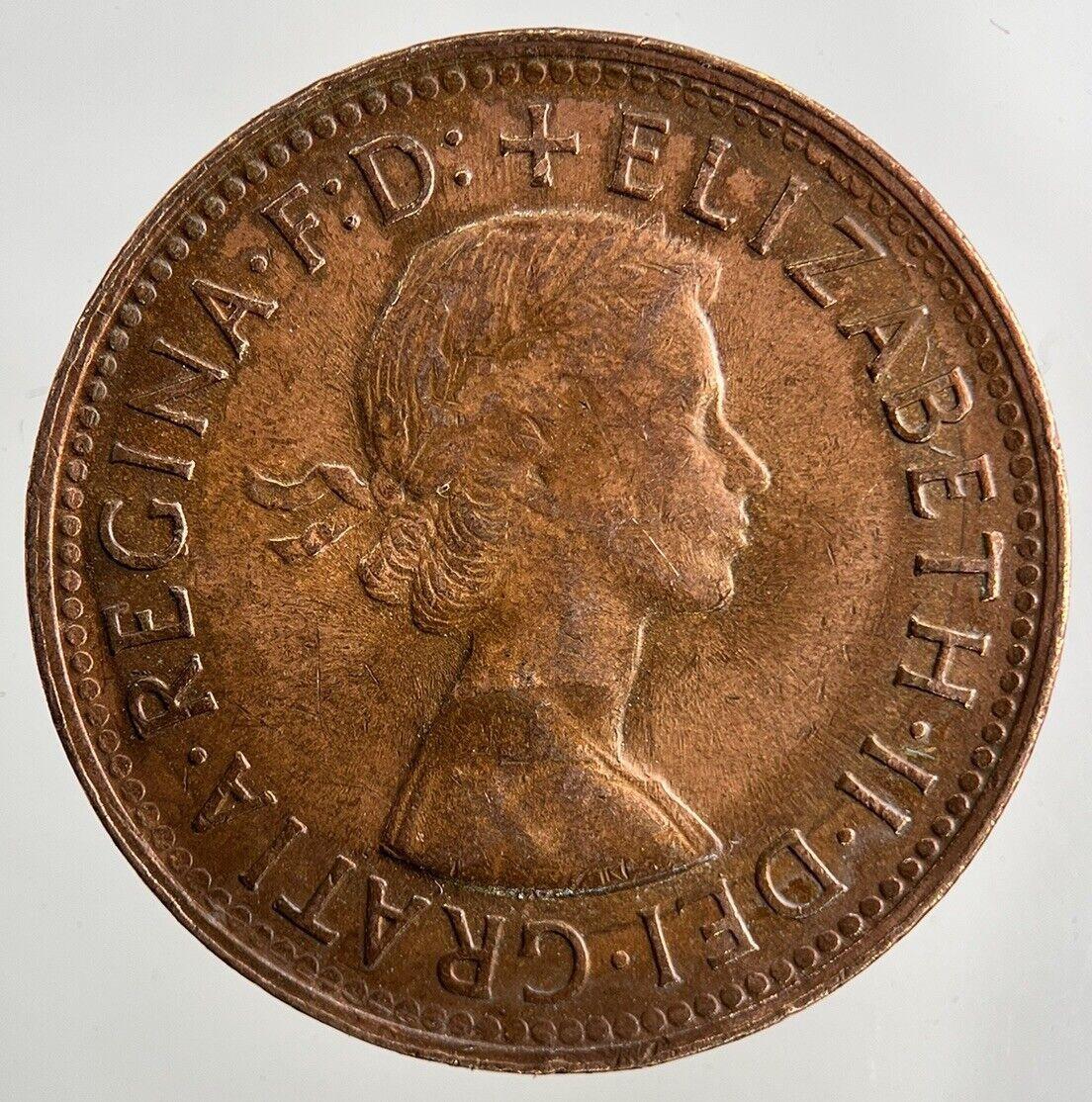 1961 Australia Half-Penny Coin | Fine Collectable Grade