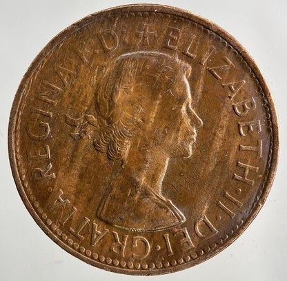 1961 Australia Half-Penny Coin | Fine Collectable Grade