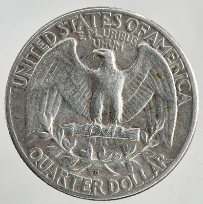1960-D US USA Quarter Dollar Silver Coin | Fine Collectable Grade