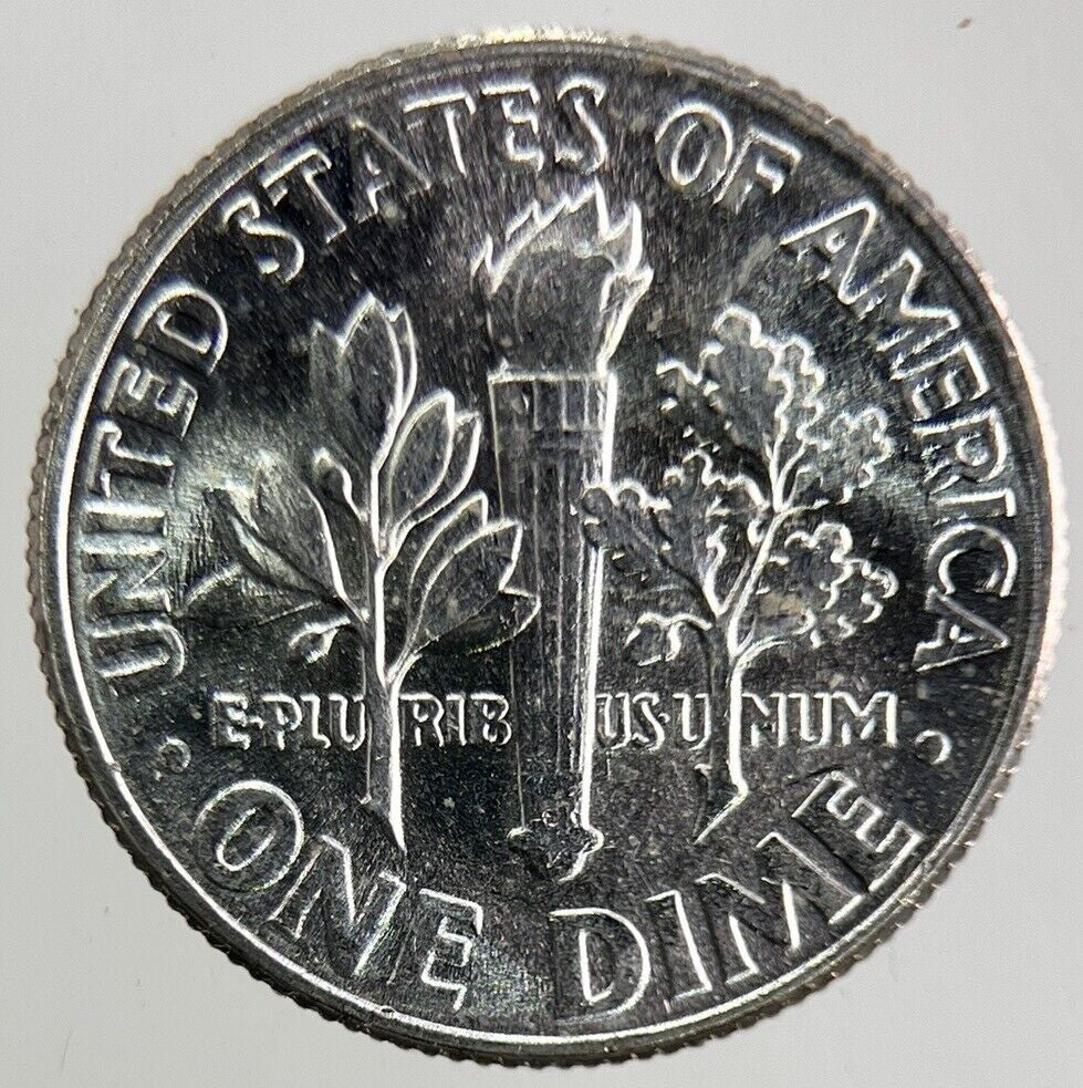 1960 US USA Roosevelt One Dime Silver Coin | Very High Grade