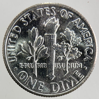 1960 US USA Roosevelt One Dime Silver Coin | Very High Grade