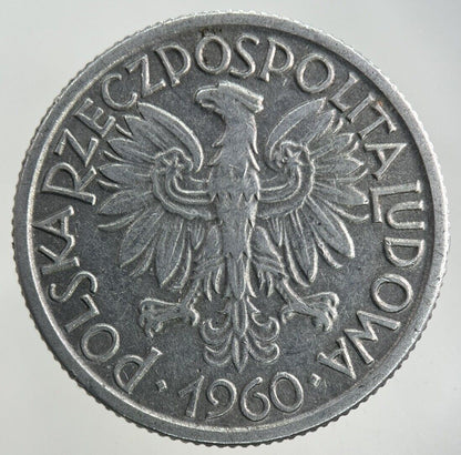 1960 Poland 2 Zloty Coin | Fine Collectable Grade