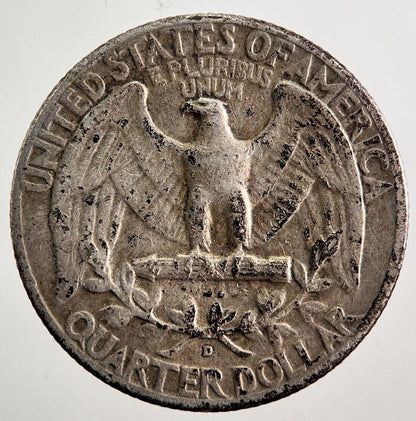 1960-D US USA Quarter Dollar Silver Coin | Fine Collectable Grade