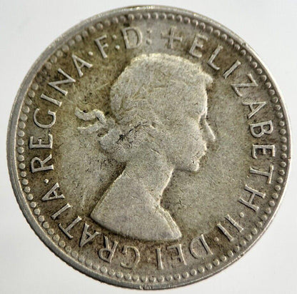 1961 Australia Shilling Silver Coin | Fine Collectable Grade | a8417