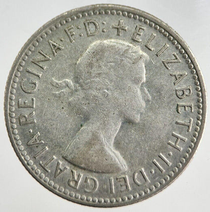 1961 Australia Shilling Silver Coin | Fine Collectable Grade | a8416