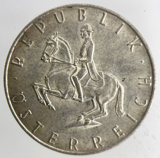 1961 Austria 5 Schilling Silver Coin | Fine Collectable Grade