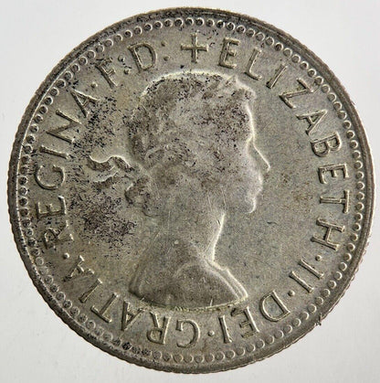 1961 Australia Shilling Silver Coin | Fine Collectable Grade