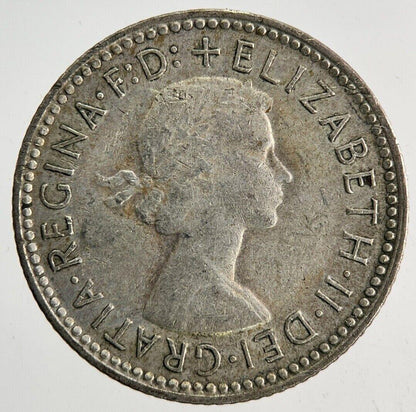 1961 Australia Sixpence Silver Coin | Fine Collectable Grade