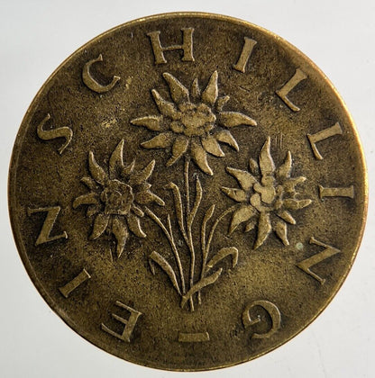 1961 Austria 1 Schilling Coin | Fine Collectable Grade