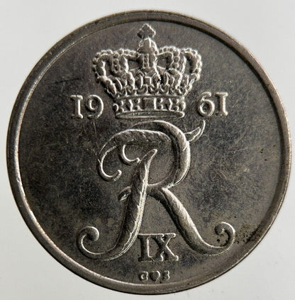 1961 Denmark 10 Ore Coin | Fine Collectable Grade
