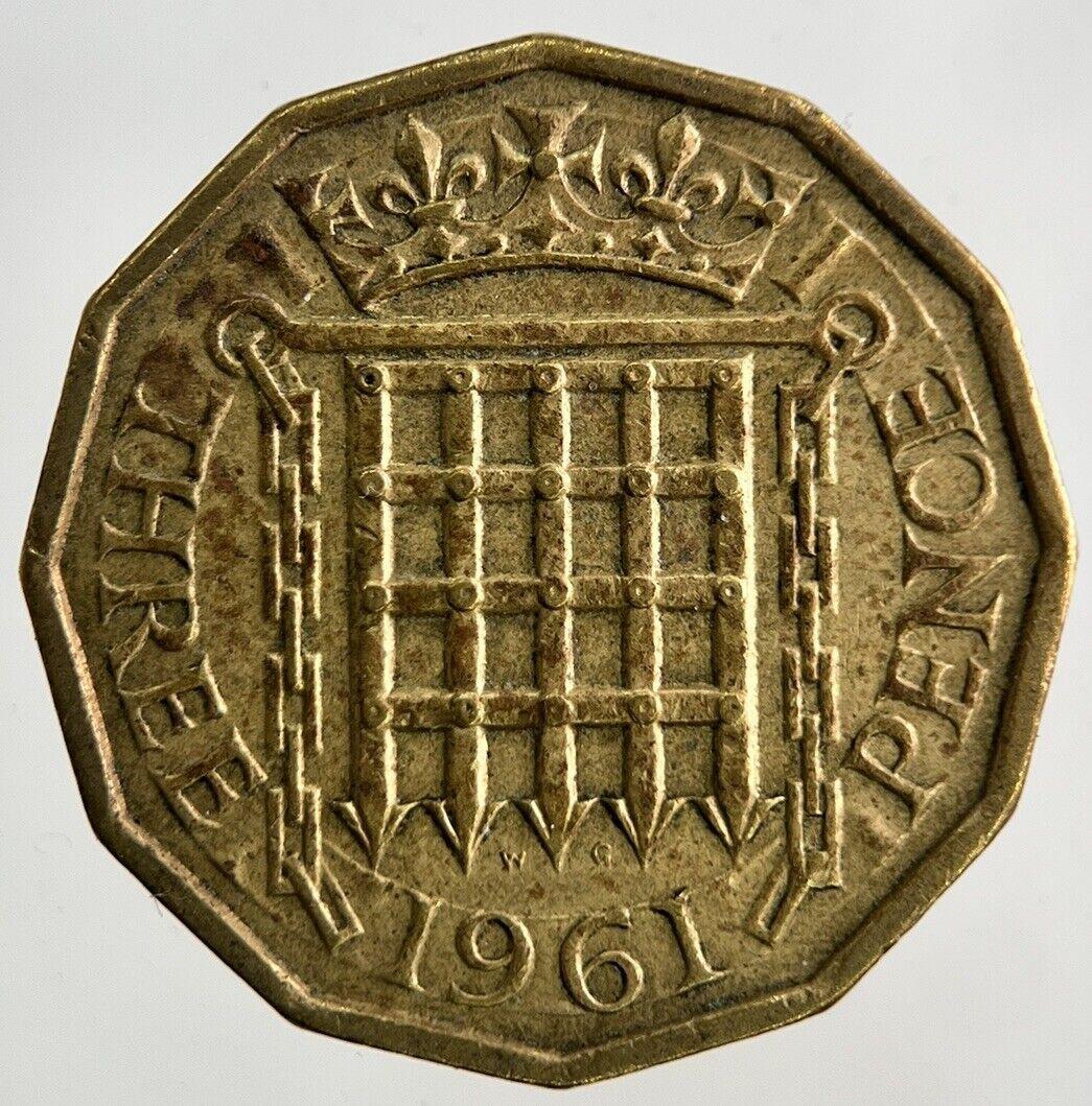 1961 Elizabeth II 2nd Brass Threepence Coin | Fine Collectable Grade