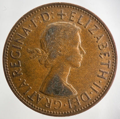 1961 Elizabeth II 2nd One Penny Coin | Fine Collectable Grade